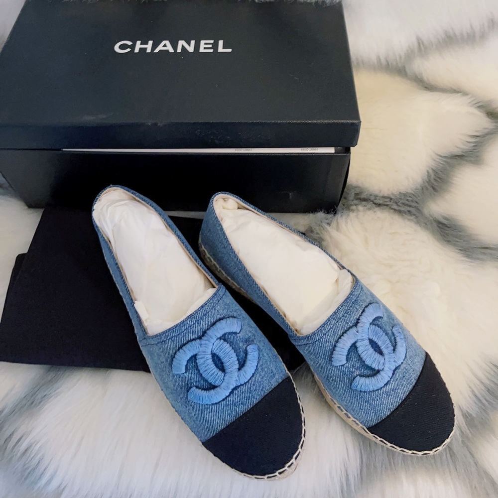 Authentic Chanel Espadrille Season 21 size 36